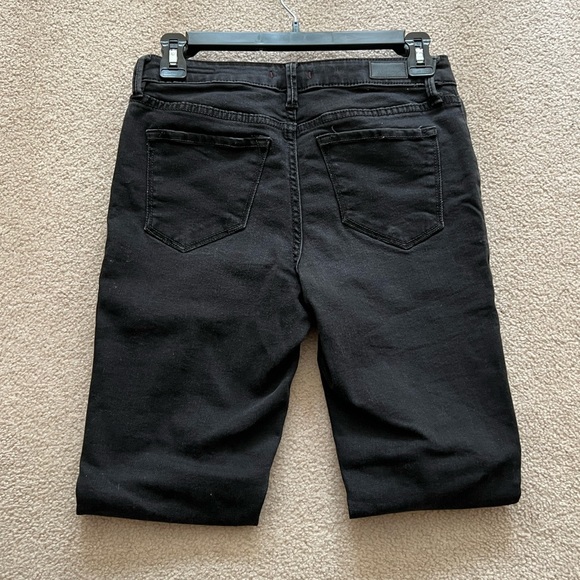 Dear John High Rise Gisele Skinny Jean - Color Black Size 26 - Picture 5 of 9